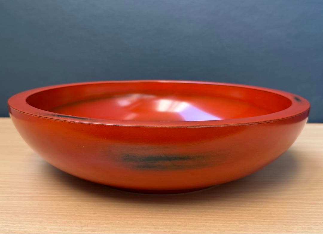 尺2 根来塗 大鉢 そば鉢 ちらし寿司 こね鉢 和食器 径約36センチ