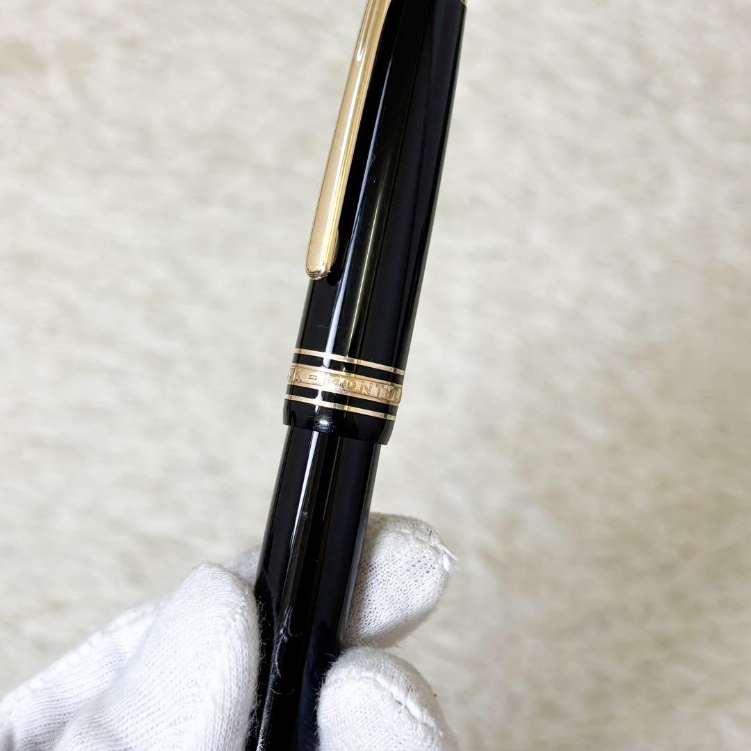 【美品】モンブラン マイスターシュテュック 14K 万年筆 4810 585