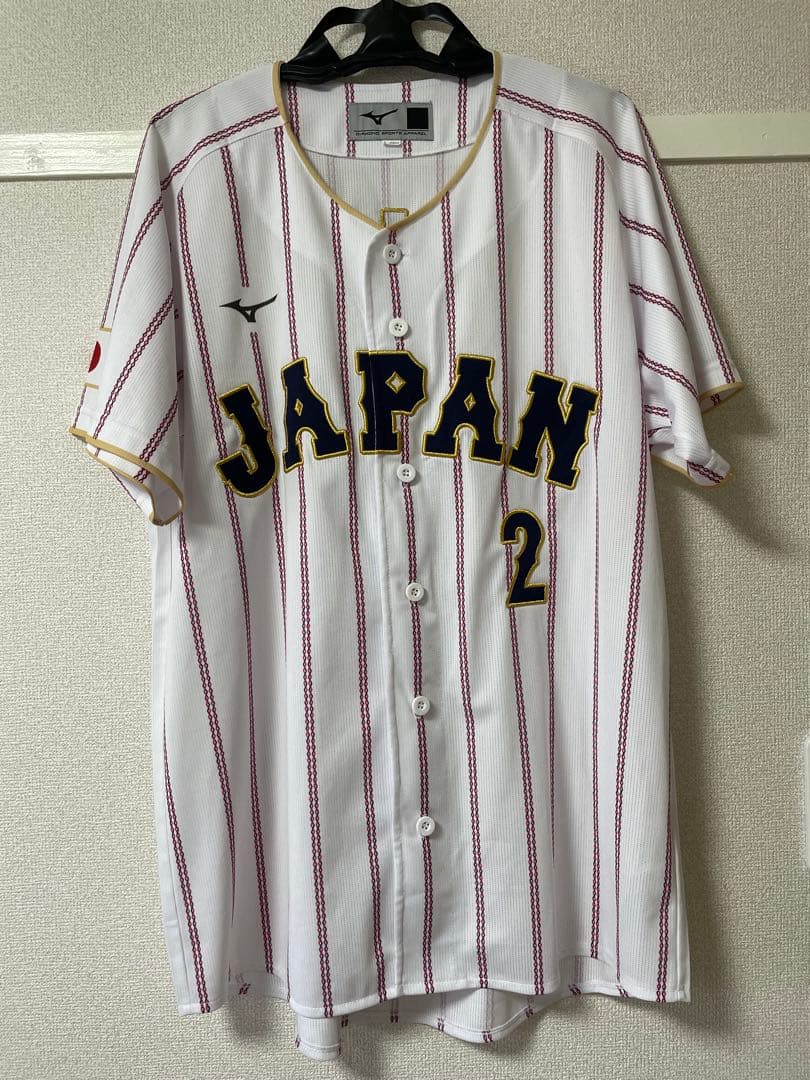 Mizuno 日本代表 WBCユニフォーム 牧秀吾　2番
