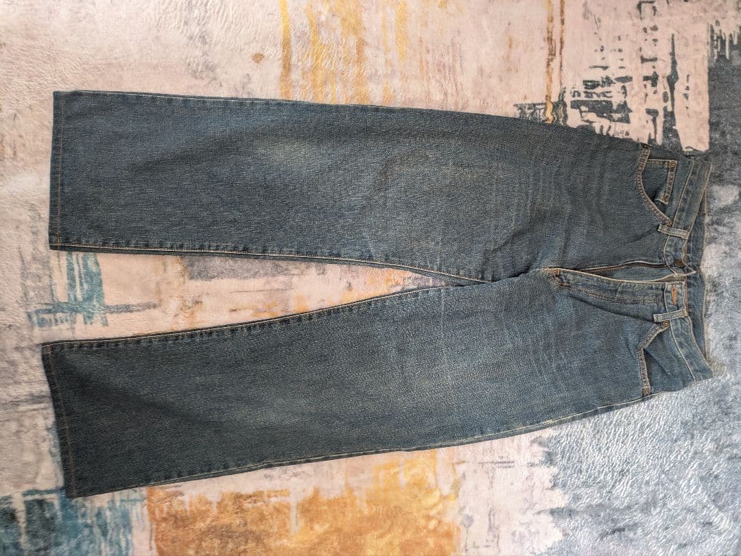 【Levi's】リーバイス＆ラングラーデニムセットアップ　革パッチ