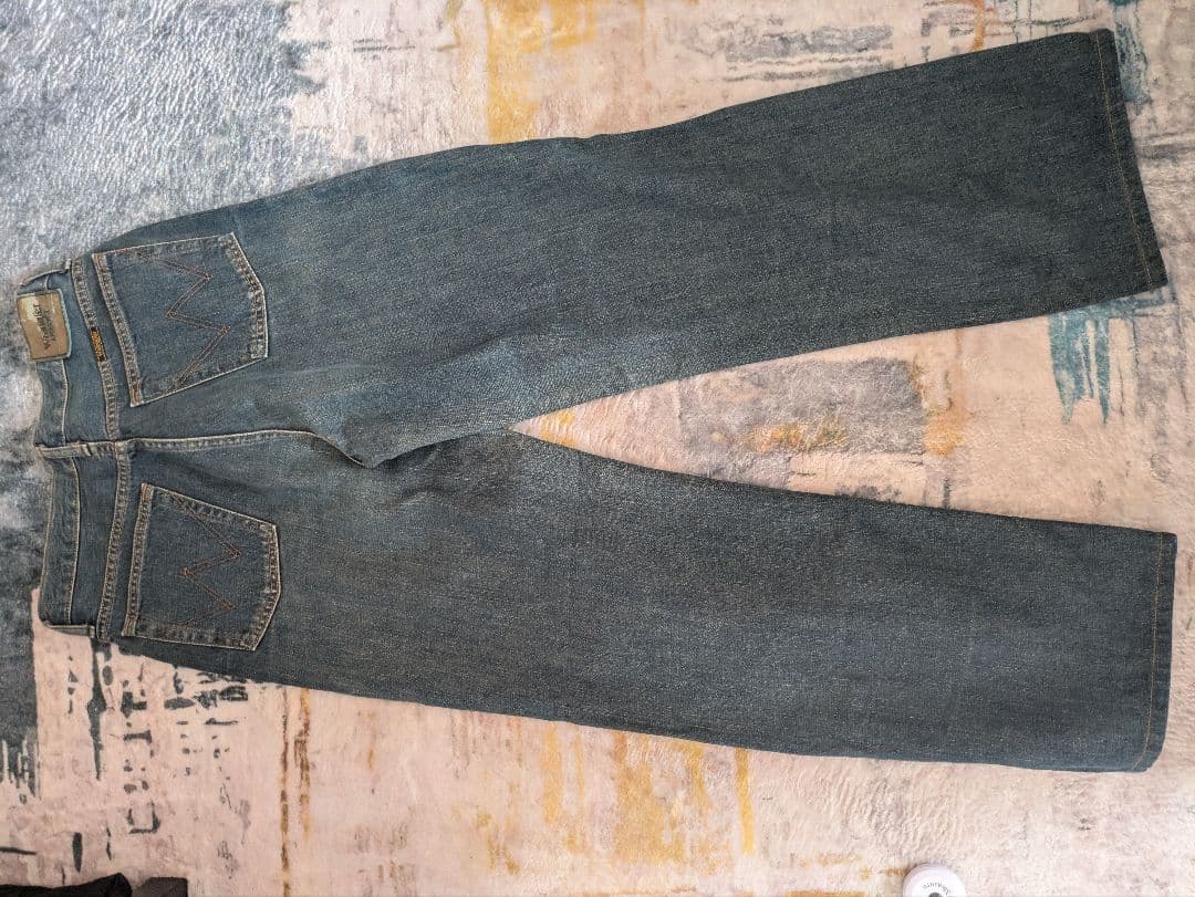 【Levi's】リーバイス＆ラングラーデニムセットアップ　革パッチ