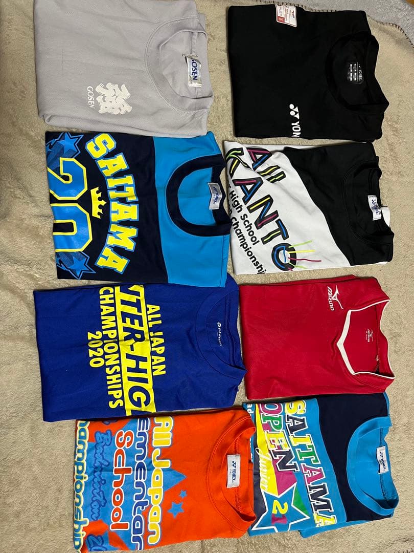 バドミントンTシャツ❗️8枚セット❗️