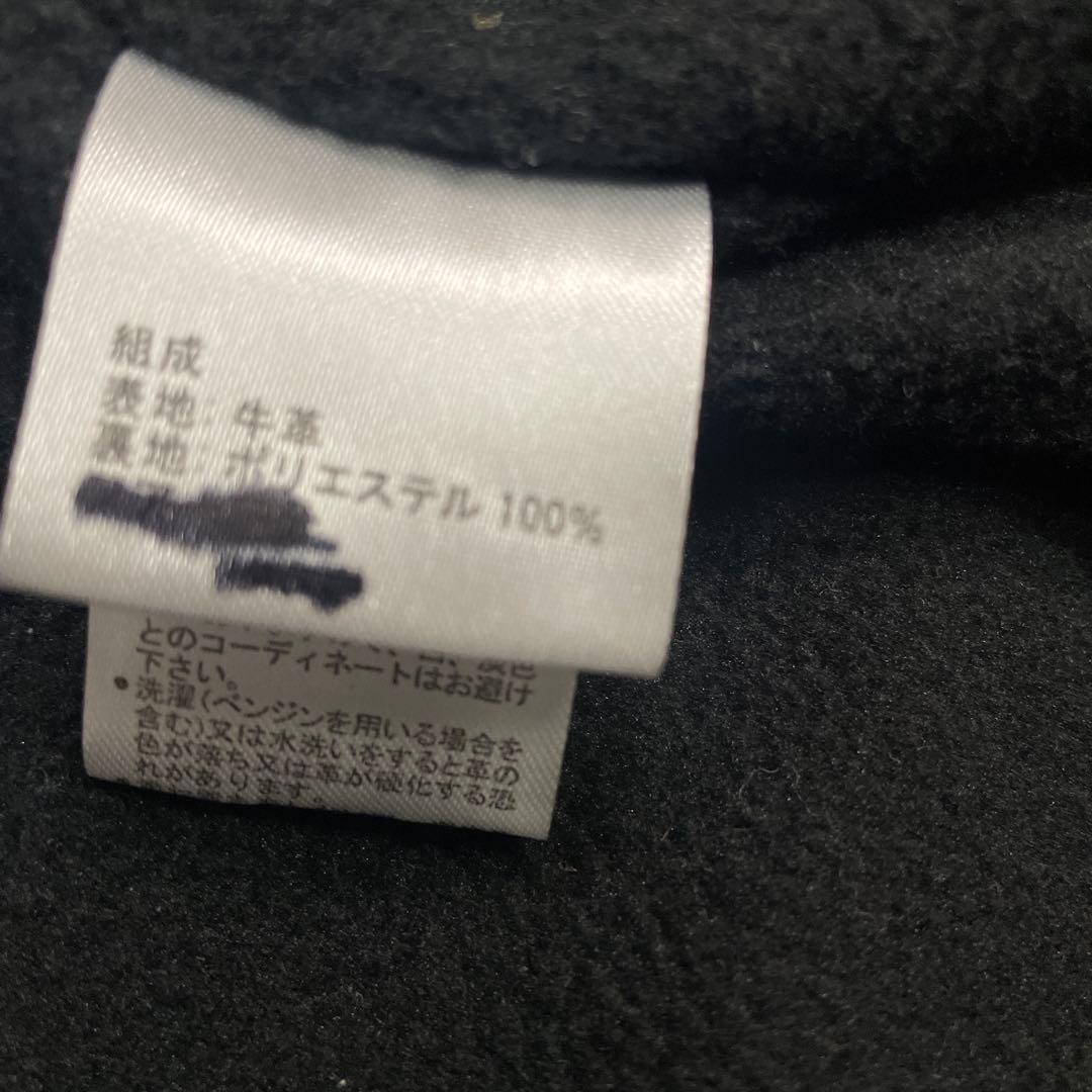 ケ*ン様 レザージャケット　ファーストタイプ　牛革