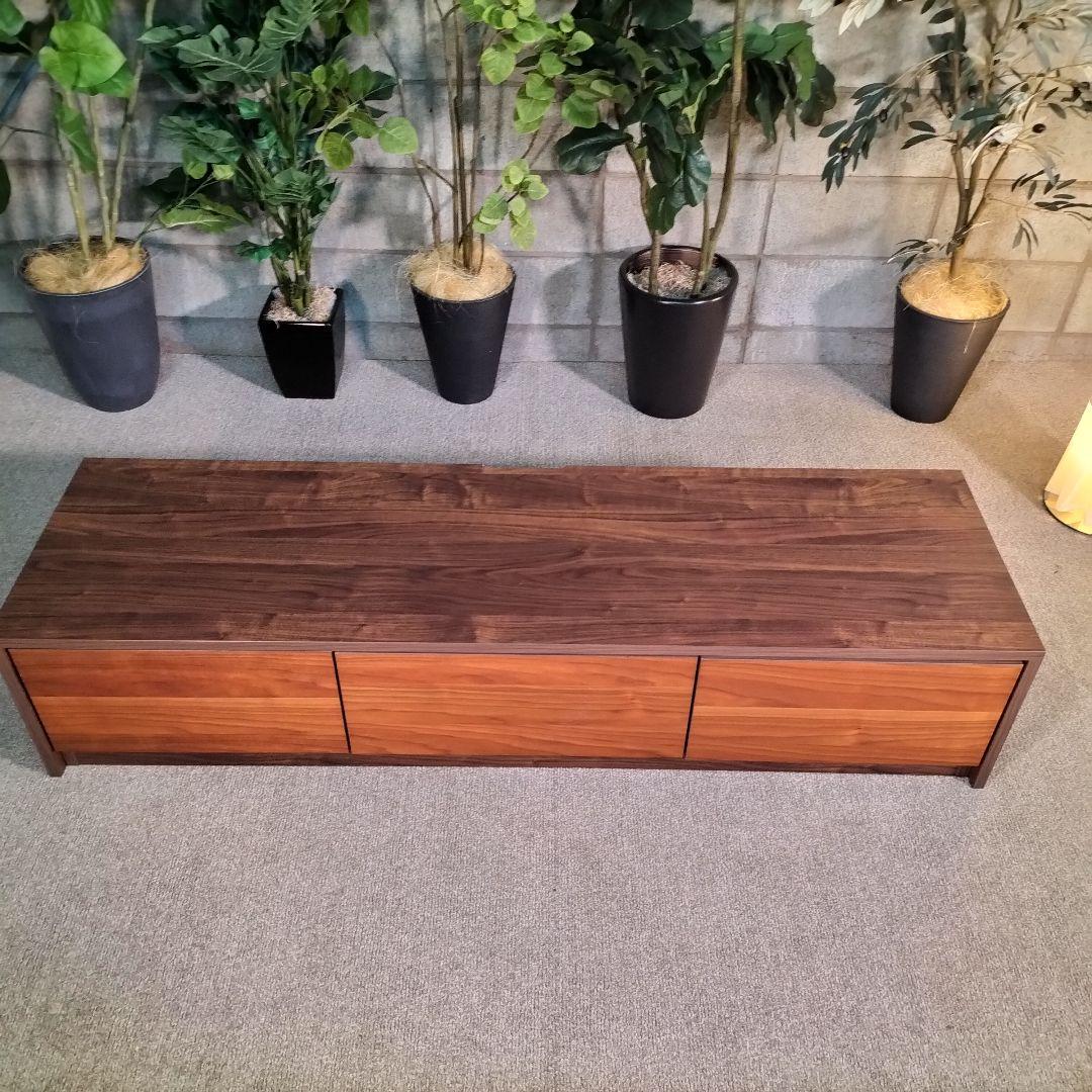 木製テレビボード 幅160cm リビング 収納 モデルルーム展示品(1891)