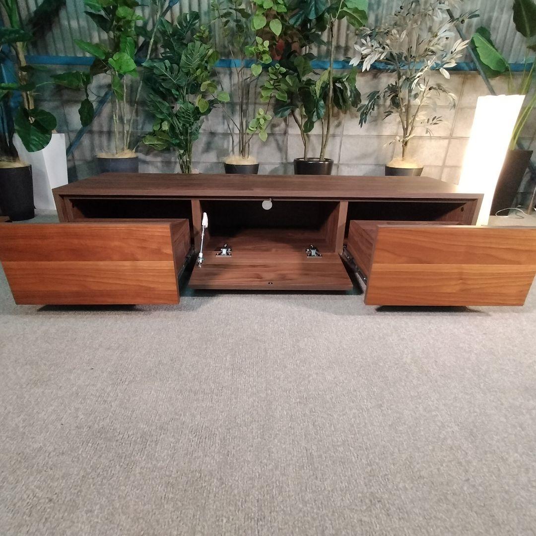 木製テレビボード 幅160cm リビング 収納 モデルルーム展示品(1891)