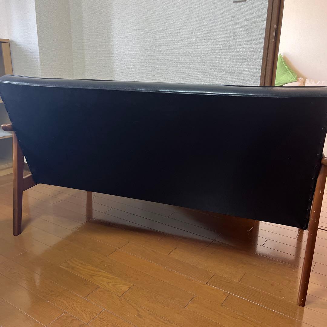 カリモク 60 Kチェアー 2シーター と オットマン