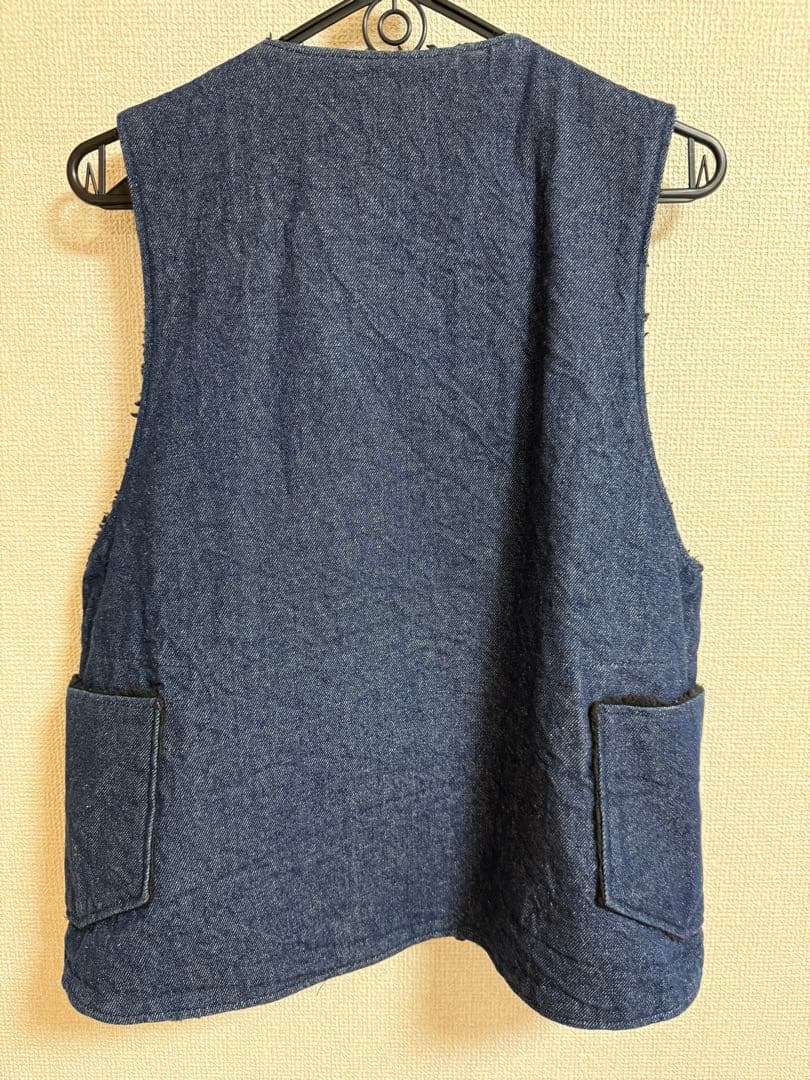 CLARK-M EngineeredGarments デニムベスト リバーシブル