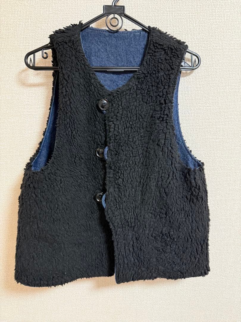 CLARK-M EngineeredGarments デニムベスト リバーシブル