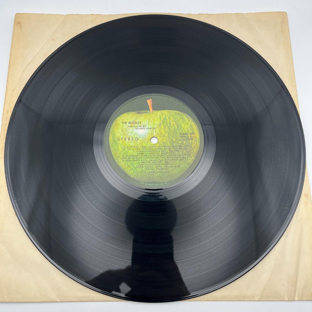 THE BEATLES ホワイトアルバム SWBO-101 2枚組 レコード