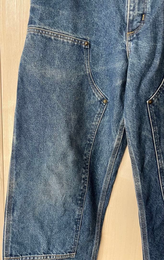 カーハート ダブルニー デニム W32 L27.5 メキシコ製 ルーズフィット