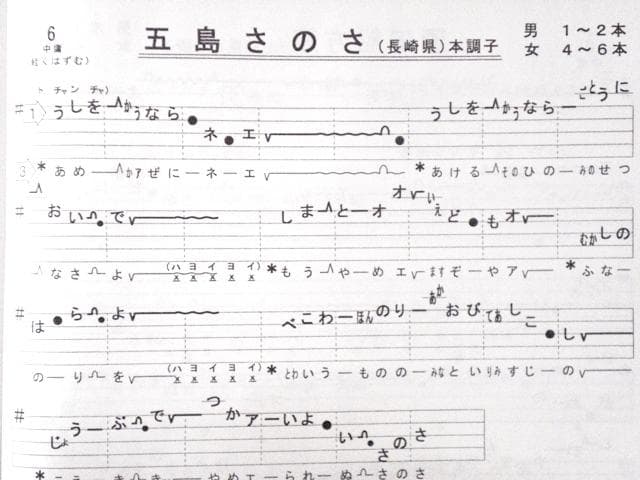 日本の民謡★五線譜10集セット～e28教本/練習/上達/うたいかた/ 楽譜/参考