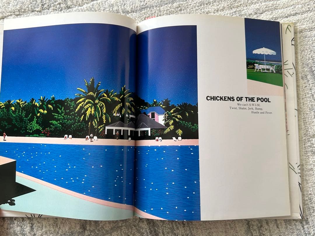 A LONG VACATION アートブック 大瀧詠一 永井博 当時物