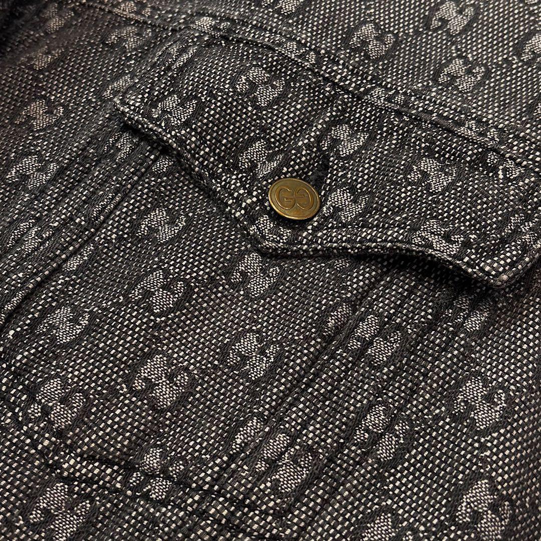 GUCCI グッチ 希少 ジャケット デニム ヴィンテージ 古着 XL