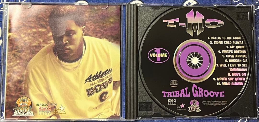 洋楽 T-Mo Tribal Groove Volume 1 g-rap g-funk