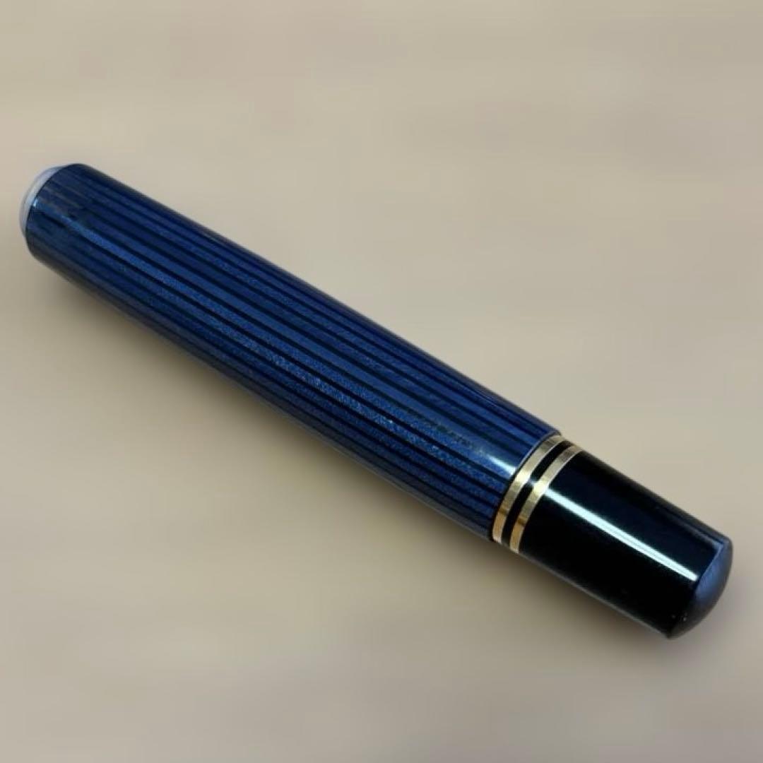 ペリカン スーベレーン青縞 ペン先無18C-750 M 万年筆　(ジャンク品)