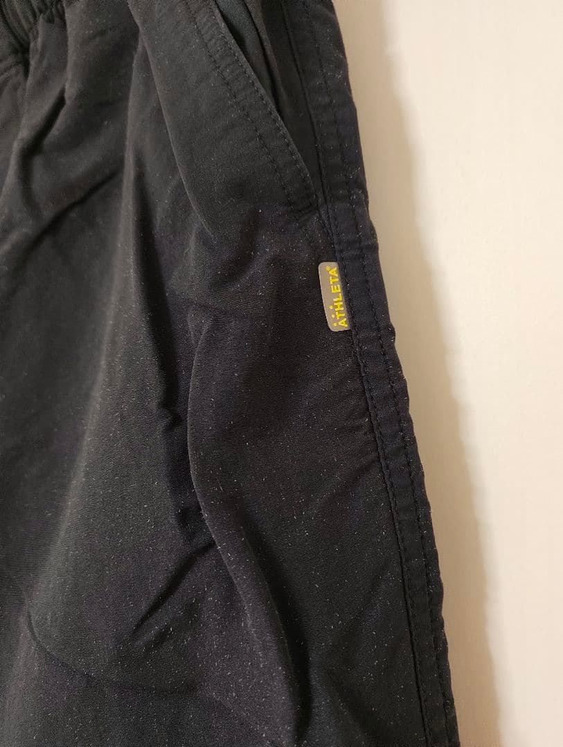 【ATHLETA】サッカートレーニングウェア上下 ブラック L
