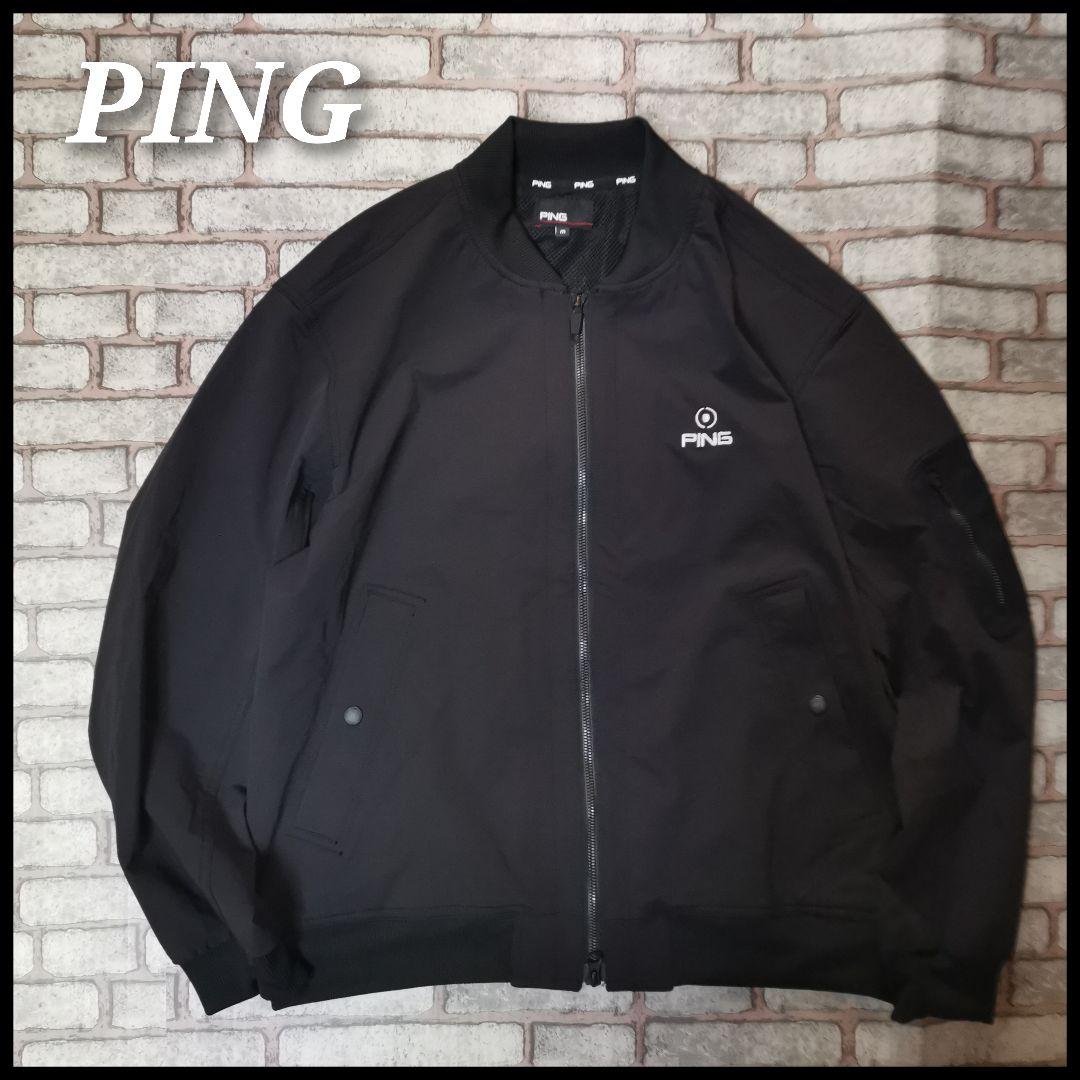PING ピン ブルゾン ゴルフウェア MA1 ナイロンジャケット コーデュラ