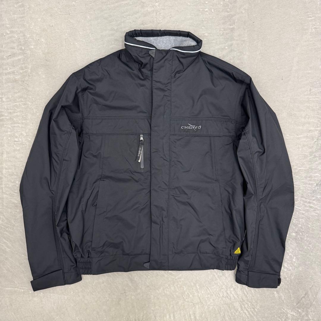 シェルボ CHERVO アウター ポリ 裏起毛 ブラック 46 【美品】
