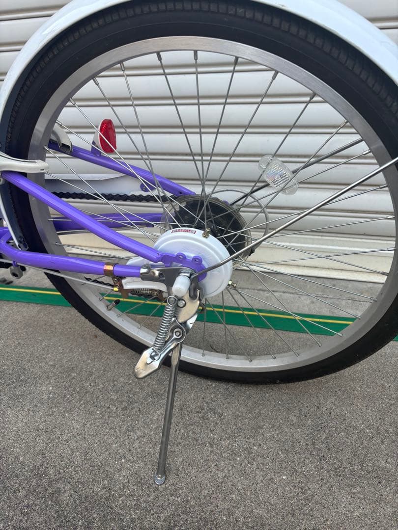 【富山県内直接引渡限定】自転車 24型 ヘルメット付
