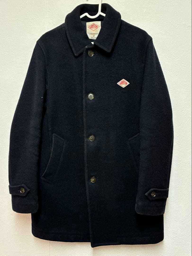 DANTON ウールモッサコート　42