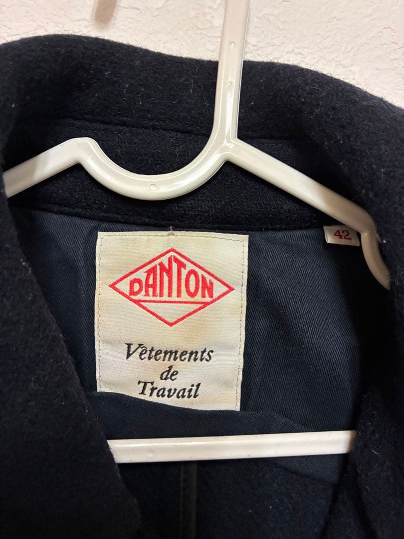 DANTON ウールモッサコート　42