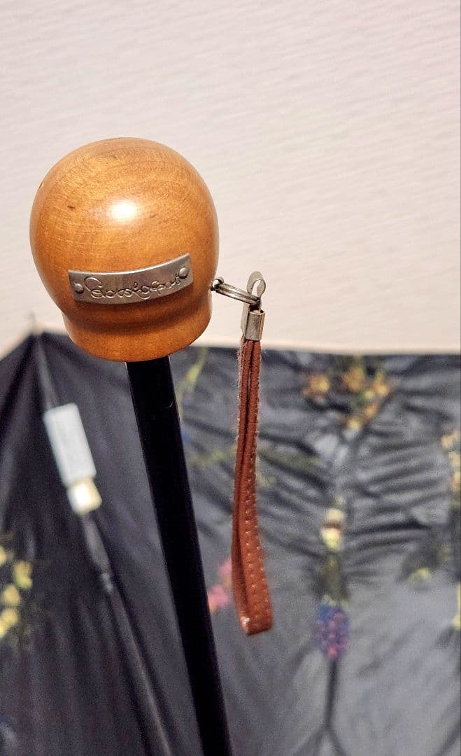 AURORA花柄刺繍 折りたたみ日傘 サマーシールド