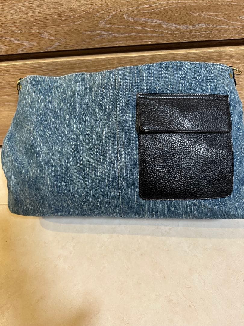 【定価数万円】ATAO アタオ エルヴィ デニム 2way ショルダーバッグ