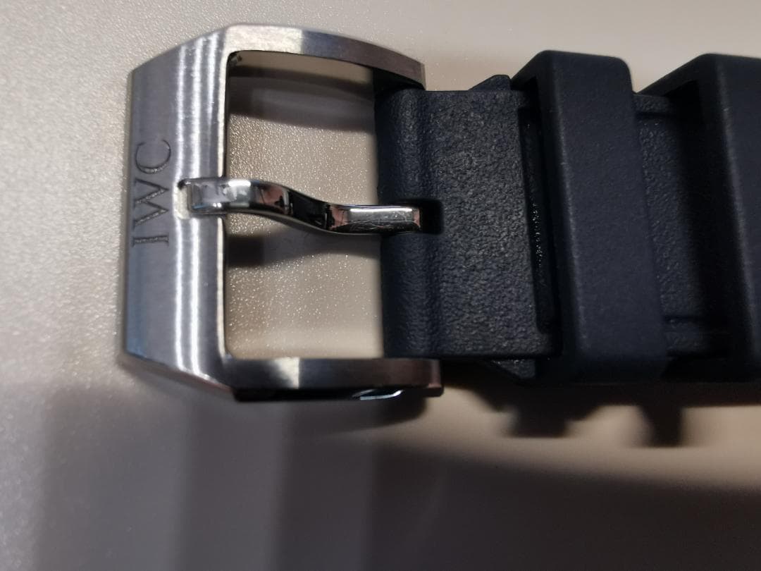 IWC ラバーストラップ　ブルー（紺色）XSサイズ　ラグ幅20mm