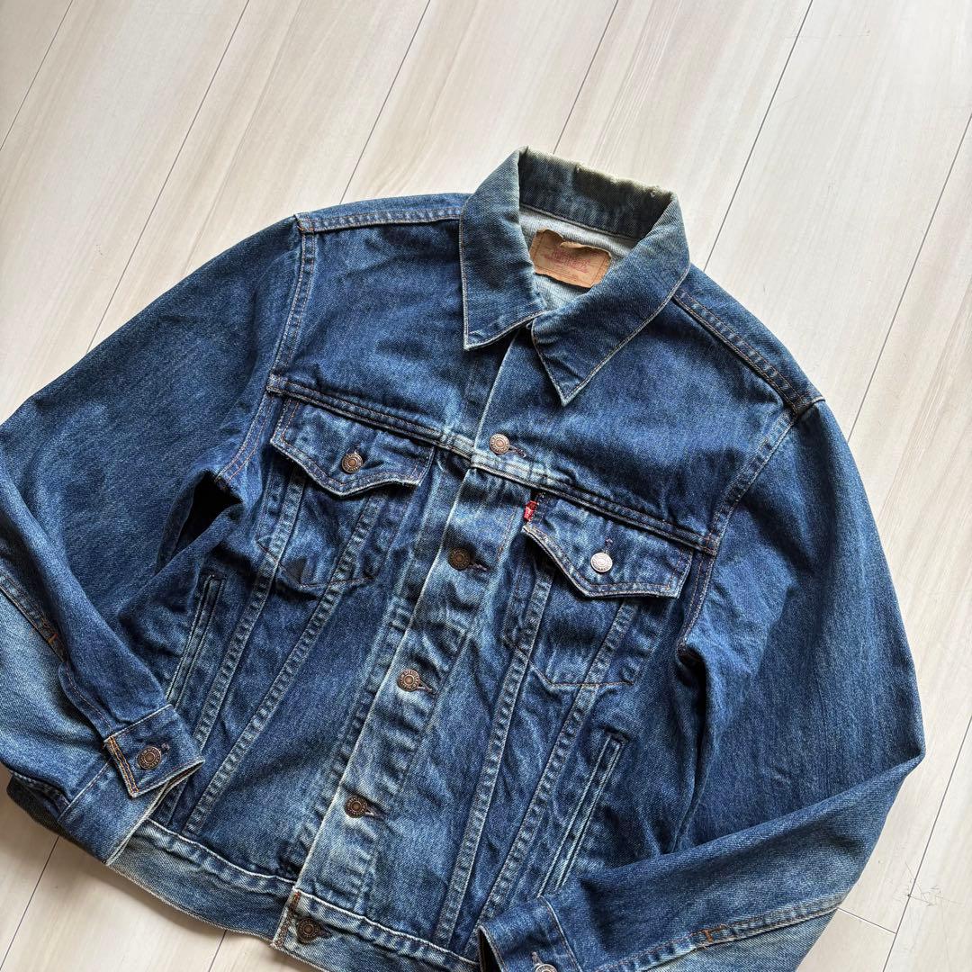 80-90s Levi's 70506 デニムジャケット カナダ製 40 濃紺