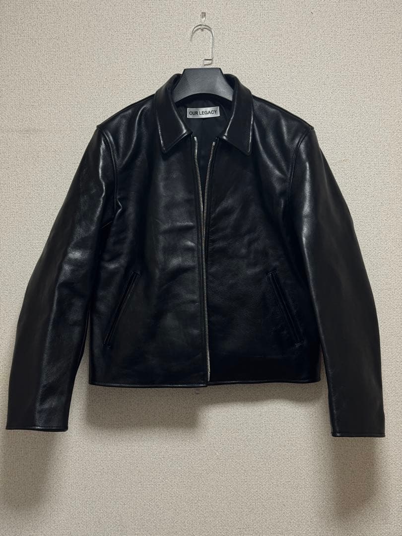 Our legacy mini jacket leather 46 美品