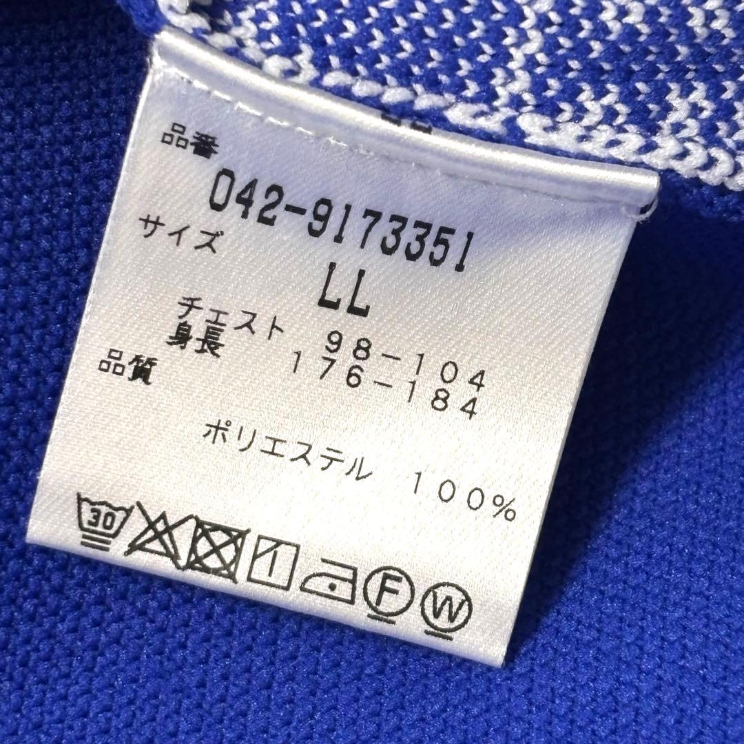 【新品】セントアンドリュース ゴルフ ニットベスト LL ブルー 総柄 メンズ