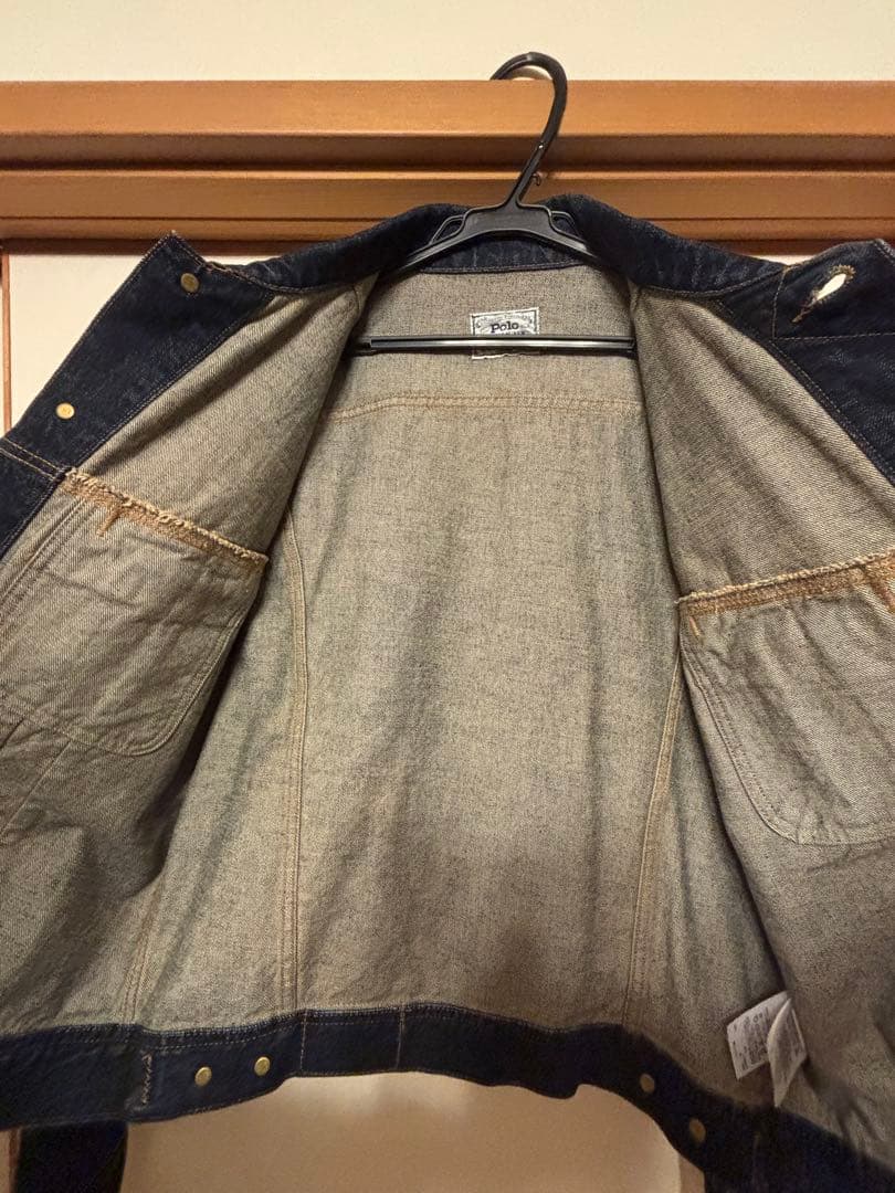 【希少】Polo Ralph Lauren デニムジャケット Gジャン