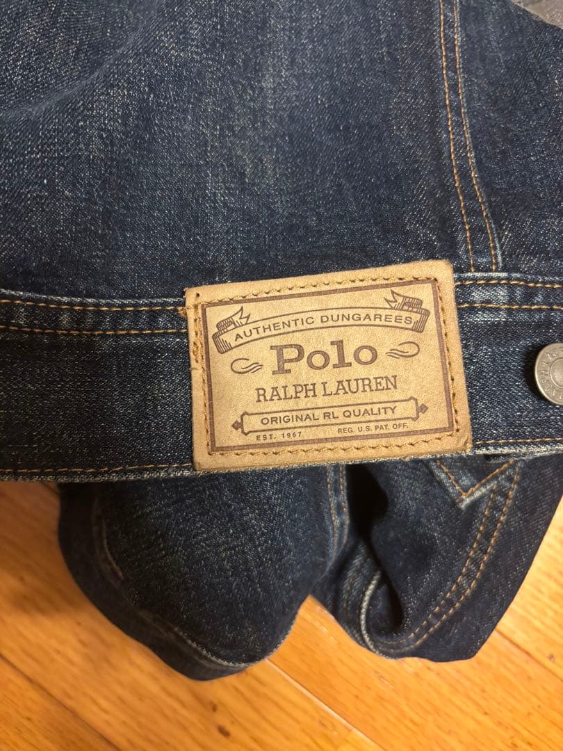 【希少】Polo Ralph Lauren デニムジャケット Gジャン