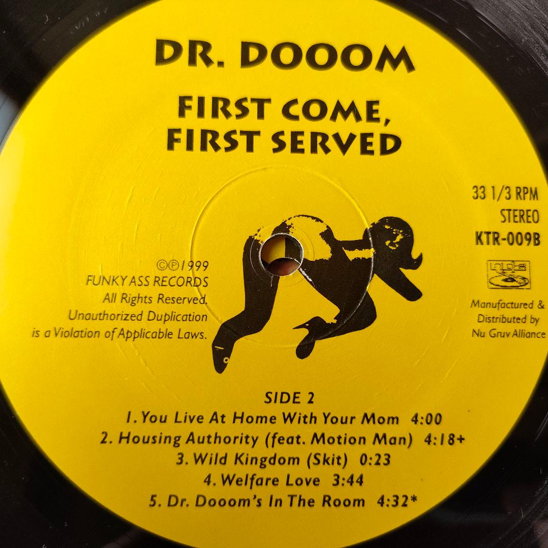 DR.DOOOM　クール・キース　レコード　HIPHOP