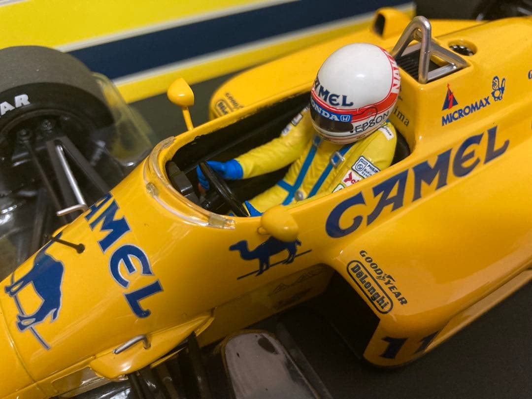 ミニチャンプス‼️ロータス99T 1987年イタリアGP ライドオンセナ