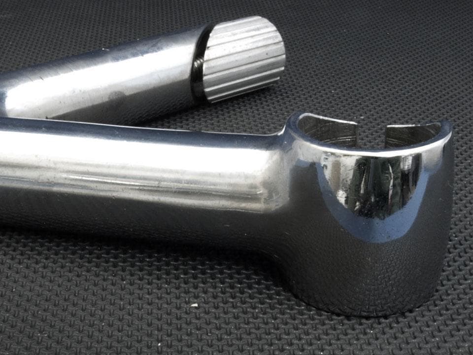 日東（NITTO）鉄ステム 110mm 58度 深曲がり 中古品