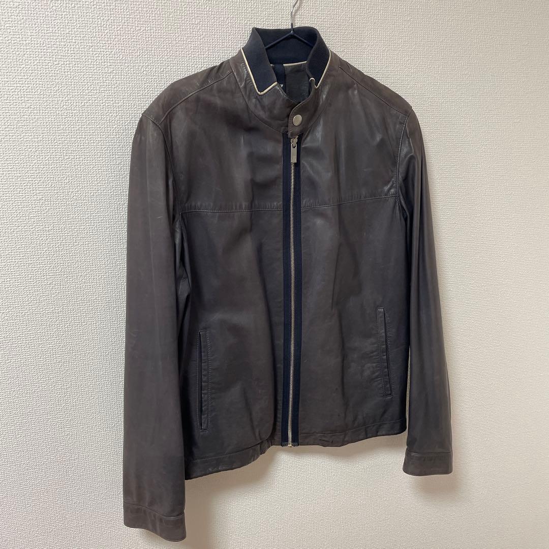Zegna Sport レザージャケット　牛革