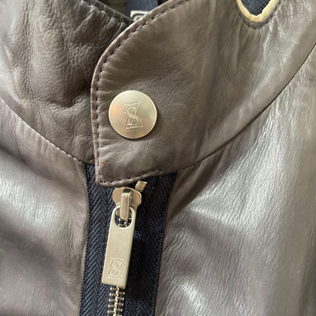 Zegna Sport レザージャケット　牛革