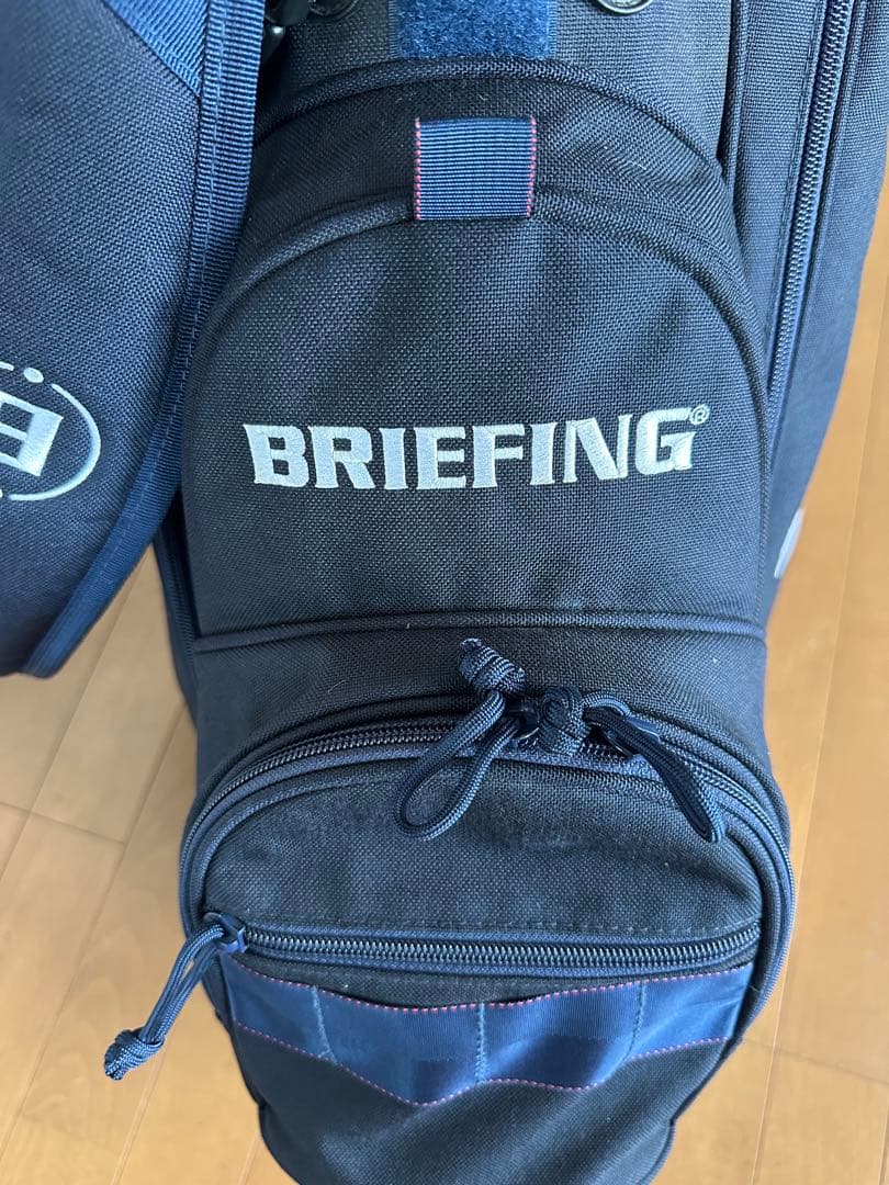 BRIEFING キャディバッグ ネイビーCR-4シリーズ