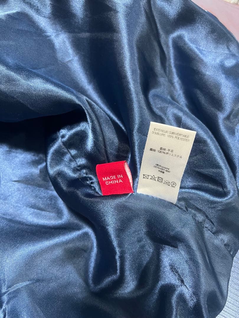 ジャケット・アウター 19AW supreme Leather Varsity Jacket