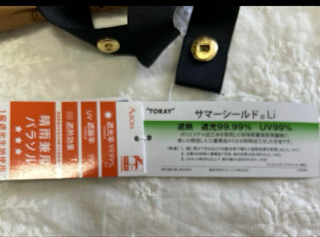 最終価格　Beaurance LX カットワークレース　日傘　サマーシールド