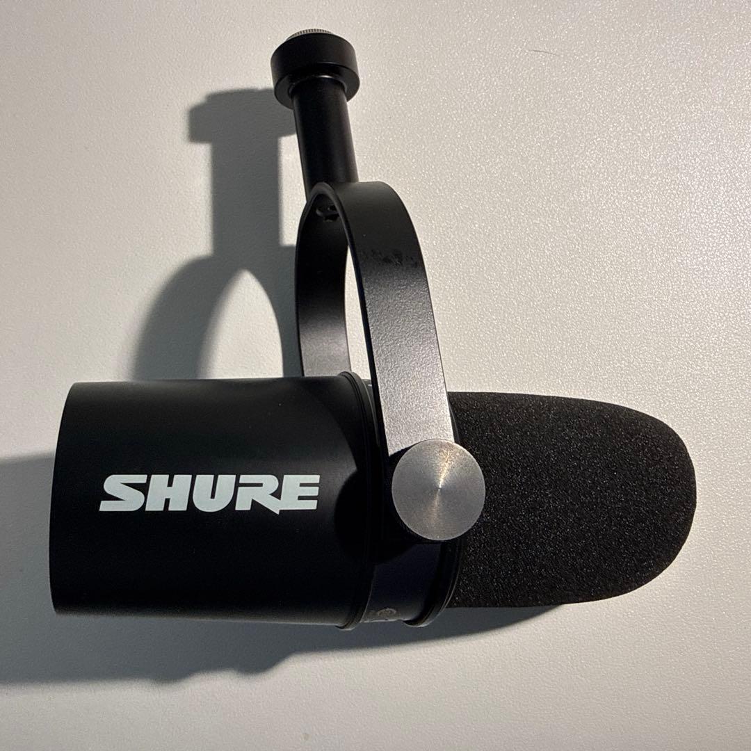 SHURE MV7 ポッドキャストマイク USB/XLR MV7K-J 美品