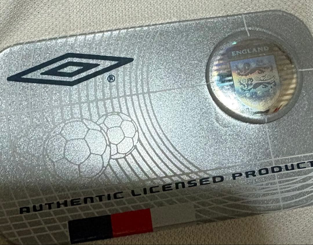 超希少 マイケル・オーウェン イングランド代表 2002Umbro ユニフォーム