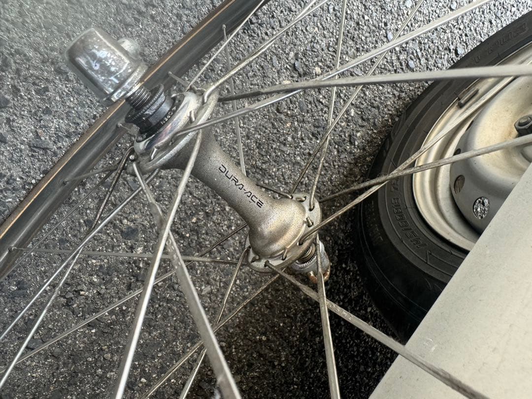 中古品　ARAYA ADX1 700c チューブラー　dura ace 7400