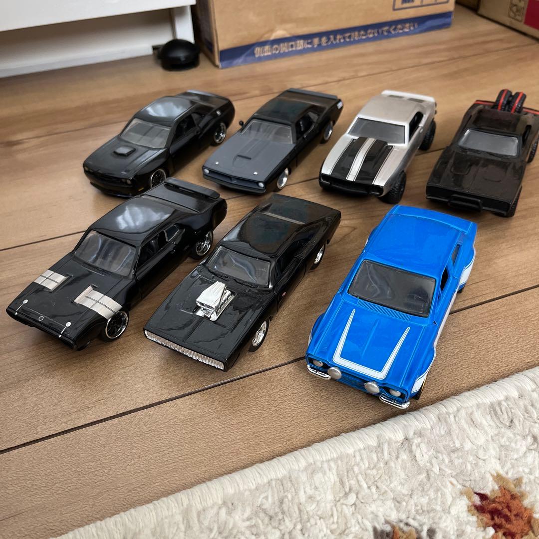 ワイルドスピード 1/32 ミニカー 7台セット