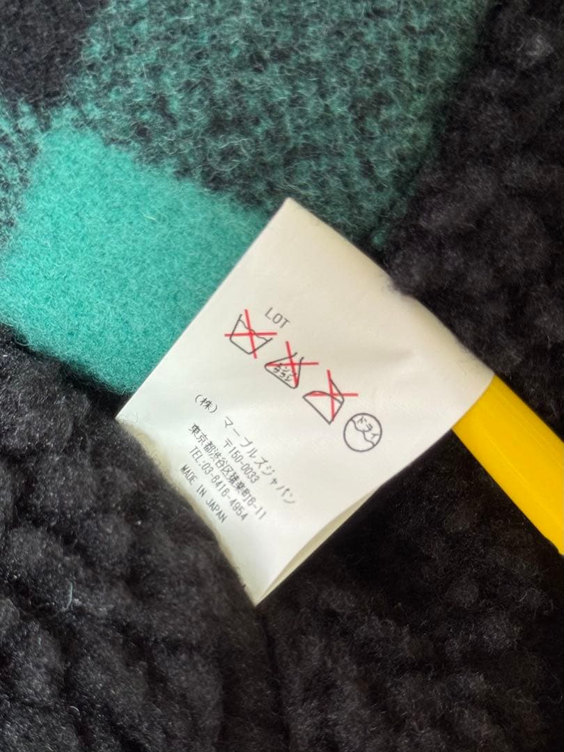 Marbles BUFFALO CHECK BOA JACKET サイズS