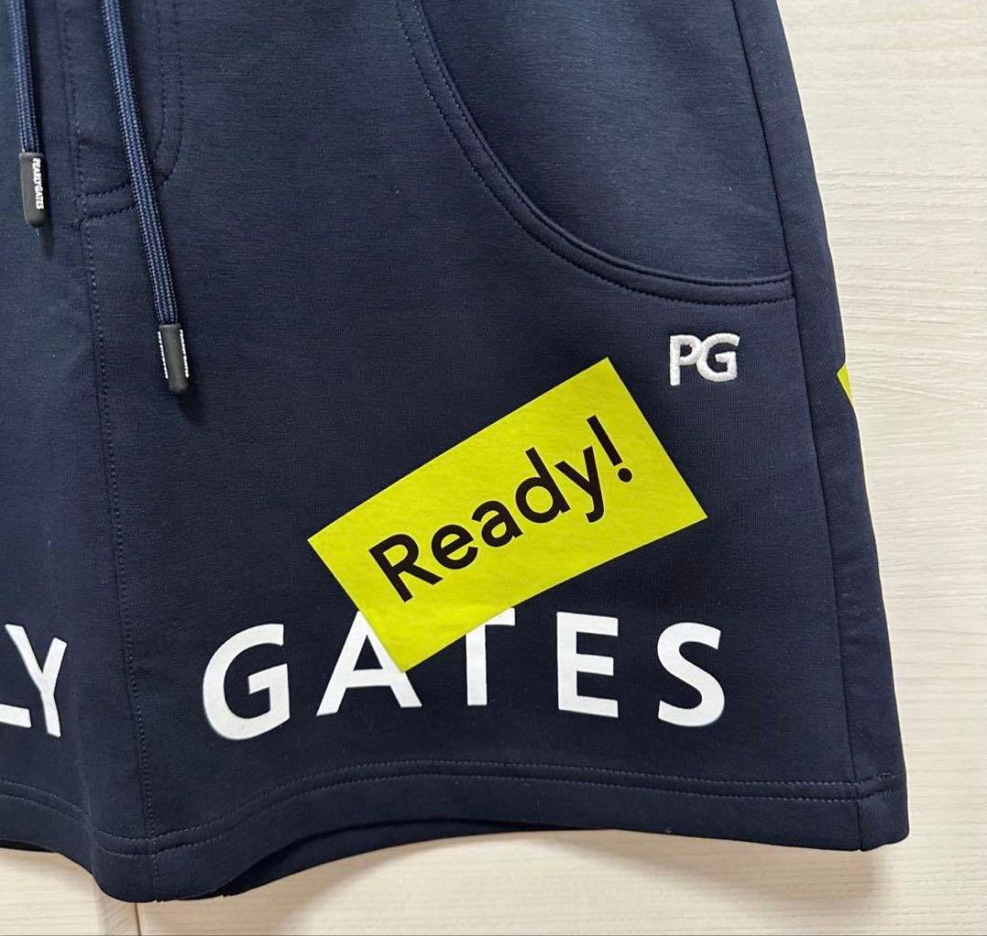 【美品】PEARLY GATES スカート　ゴルフ　レディース ダークネイビー