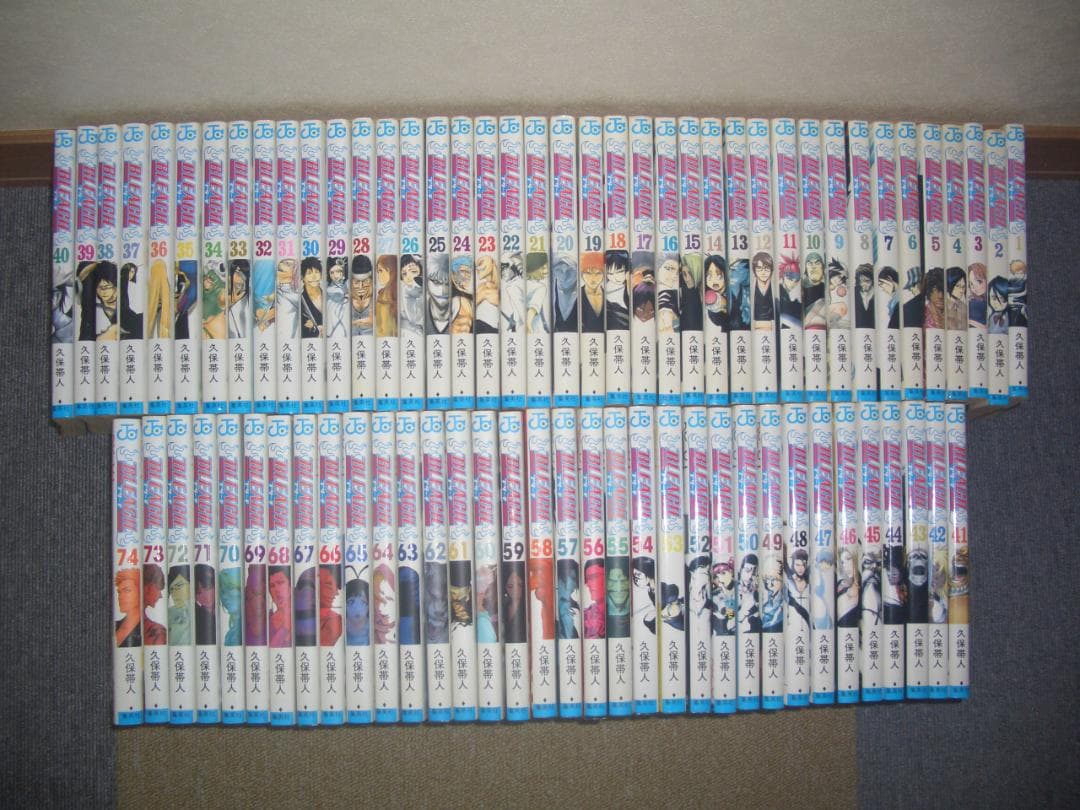 BLEACH 　ブリーチ　JUMP COMICS 全74巻セット 久保帯人