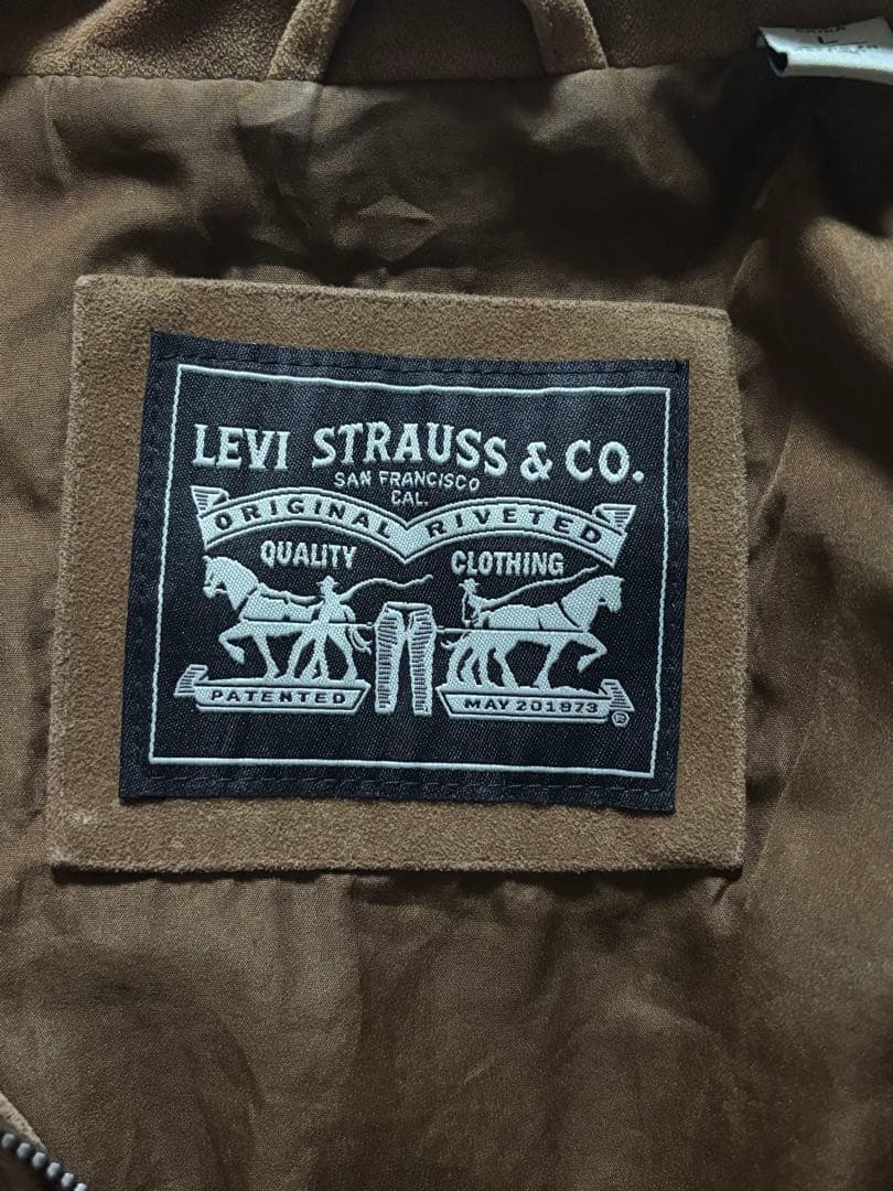 LEVI’S フェイクスエード トラッカージャケット Lサイズ