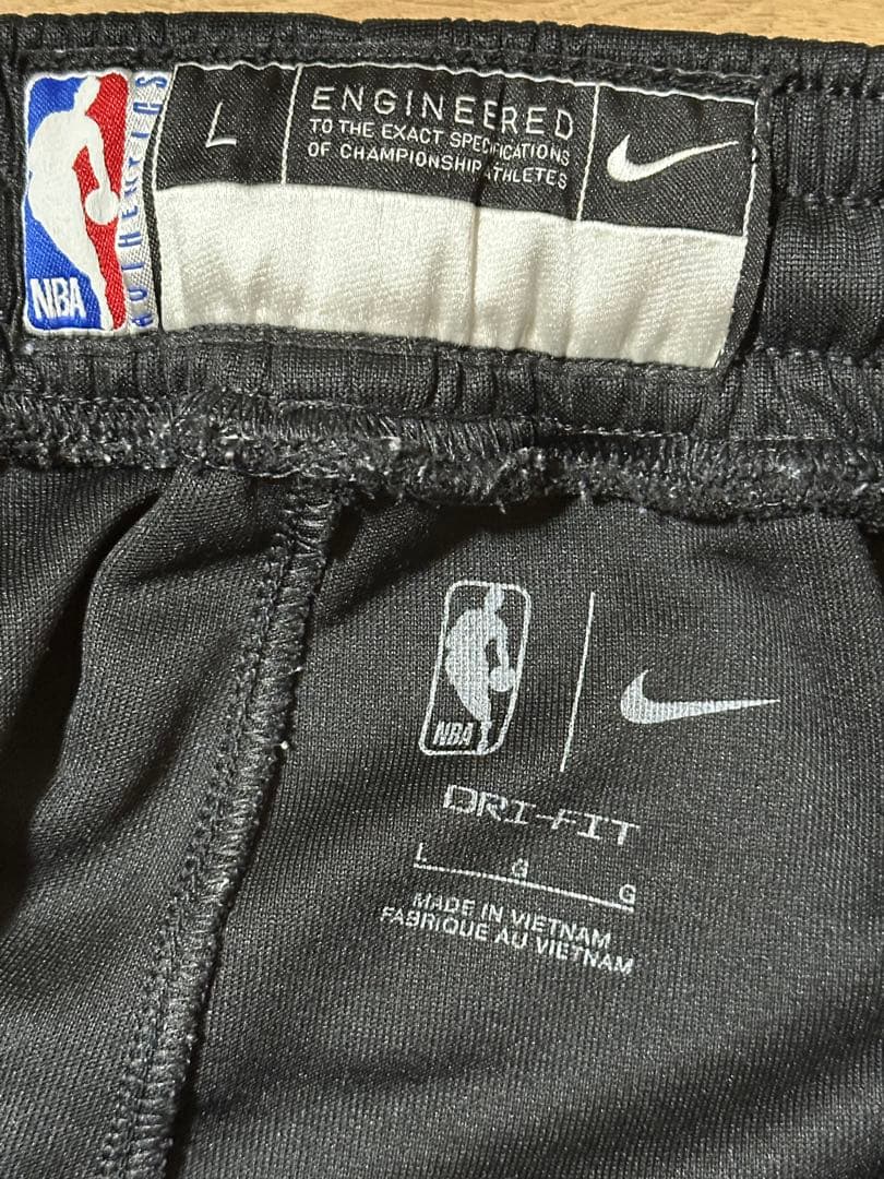 マーベリックスNBA25シーズン選手支給品プラクティスパンツLサイズused